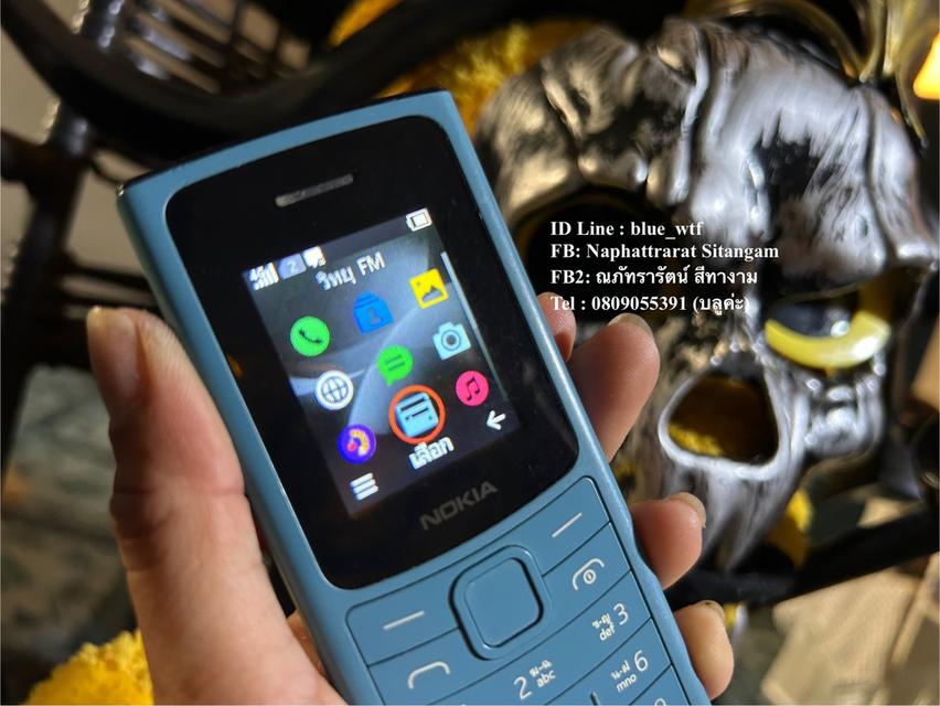 Nokia 110 4G 2ซิม ลูกเล่นที่จำเป็นมีครบกล้อง ไฟฉาย Internet ใช้งานง่าย ทน ปกติหมด เครื่องแท้ สภาพสวยมาก 6