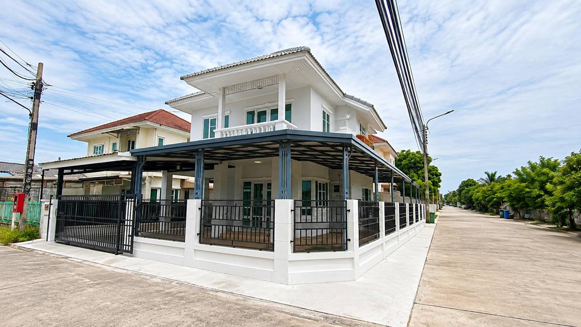 รีโนเวทใหม่! บ้านเดี่ยว 2 ชั้น หลังมุม 50 ตร.ว. หมู่บ้านปิยวรารมย์ 4 บ้านกล้วย–ไทรน้อย นนทบุรี 2