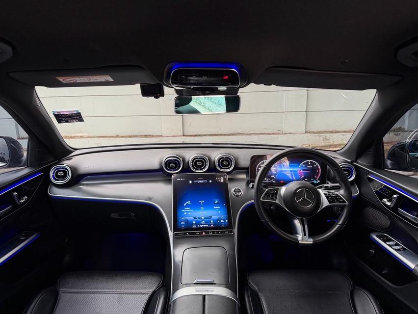 Mercedes-Benz C220d ดีเซล Avantgarde (W206) โฉมปัจจุบัน ปี 2022 ใช้งาน 3 หมื่นโล ประวัติครบ เจ้าของเดียว รูปที่ 8