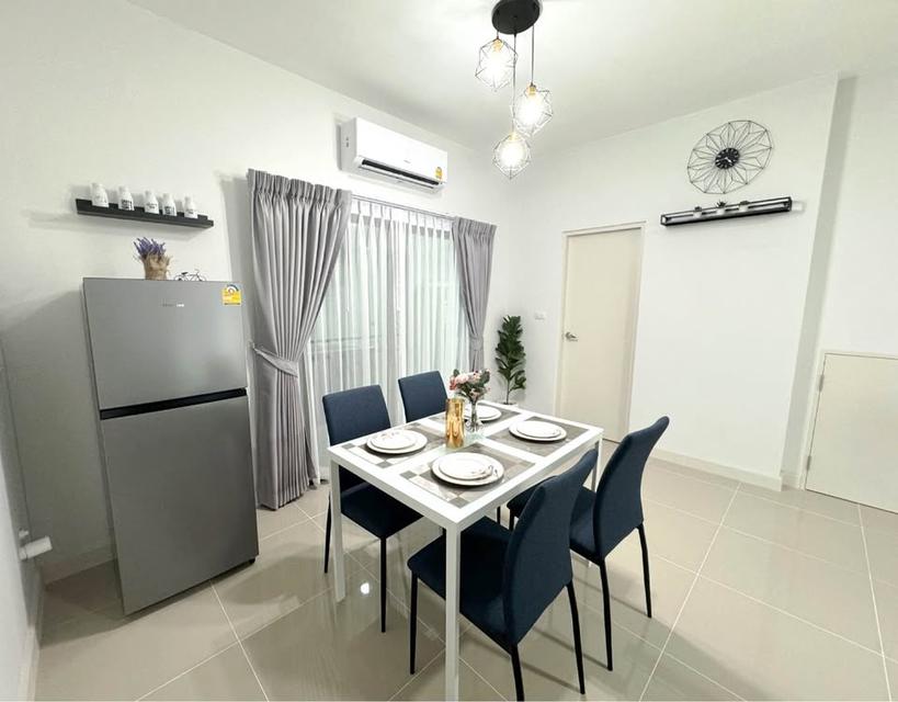 🏡⭐ ให้เช่าด่วน! พรีเมียมทาวน์โฮม Pleno Town บ้านกล้วย-กาญจนาฯ (แต่งครบสไตล์รีสอร์ต) 105 ตร.ม. ใกล้ BTS สายสีม่วง และ เซ็นทรัลเวสต์เกต 🚆 4