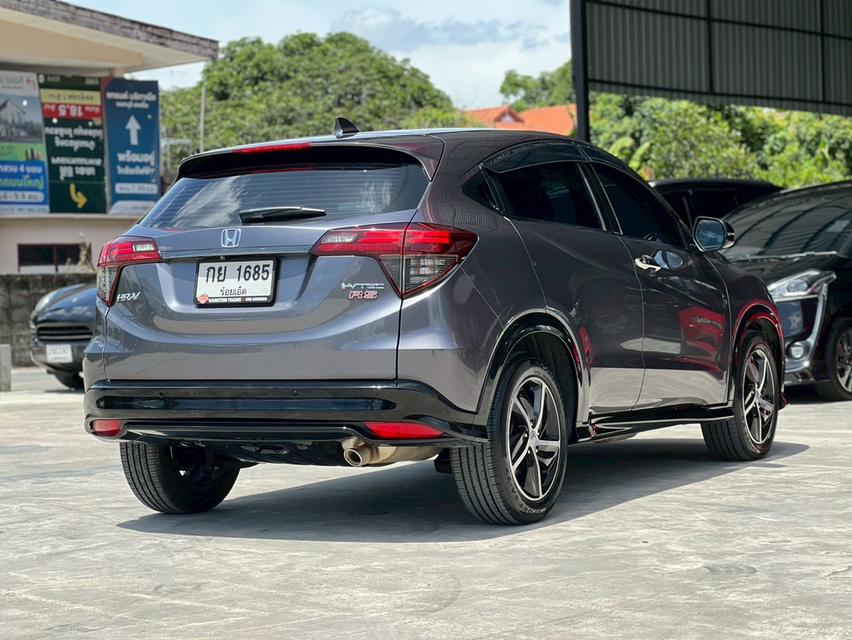 ปี 2019 HONDA HRV, 1.8 RS โฉม ปี14-21 สีเทา เครื่องยนต์เบนซิน ไมล์แท้ 26,443 km.