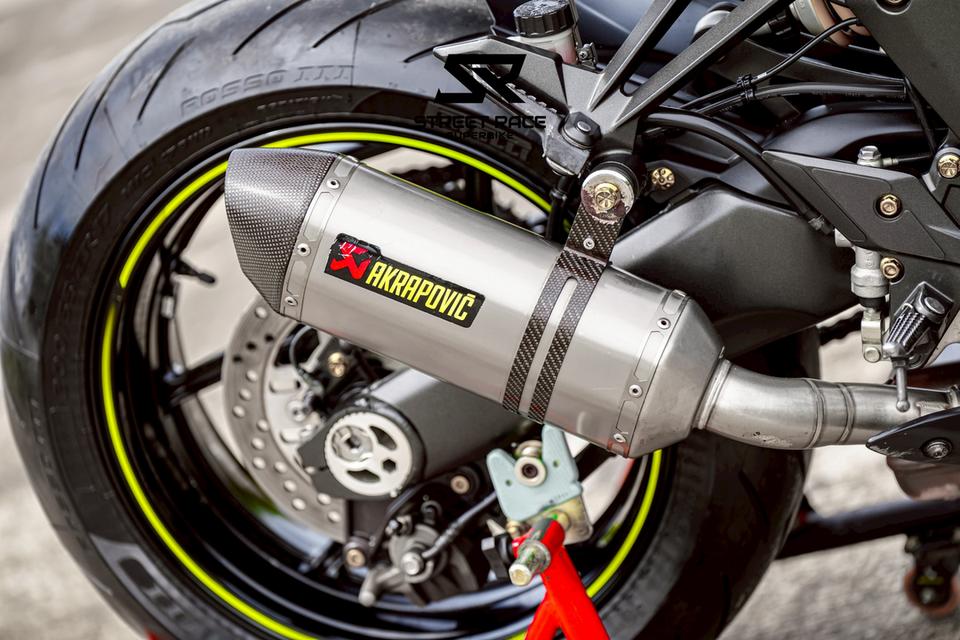 🏍️Kawasaki z1000r edition ปี 2019 🔥  สีดำ หล่อเข้ม สภาพดี ของแต่ง เน้นๆ+ท่อคู่ akrapovic แท้  รูปที่ 7