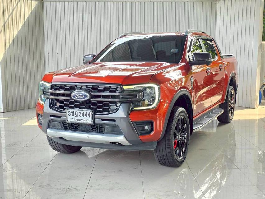 FORD RANGER 2.0 BI-TURBO WILDTRAK 4WD เกียร์Auto ปี 2022 จด 2023 โฉม DOUBLE CAB