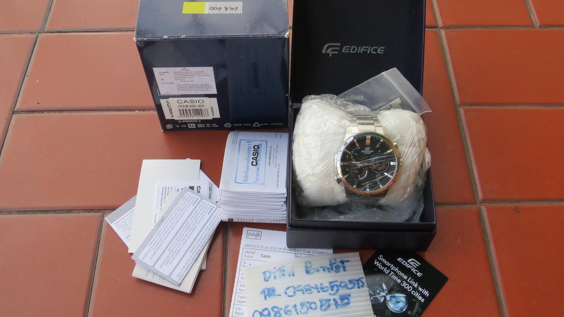 Casio Edifice RQB-600D เครื่องศูนย์ไทย สภาพของสะสม รูปที่ 10