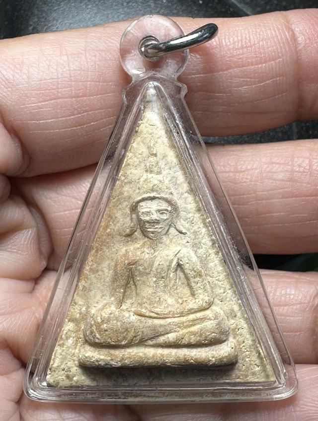 พระผงนางพญายุคต้น พิมพ์ใหญ่ ฝังตะกรุด หลวงปู่เส็ง จันทรังสี วัดบางนา ปทุมธานี