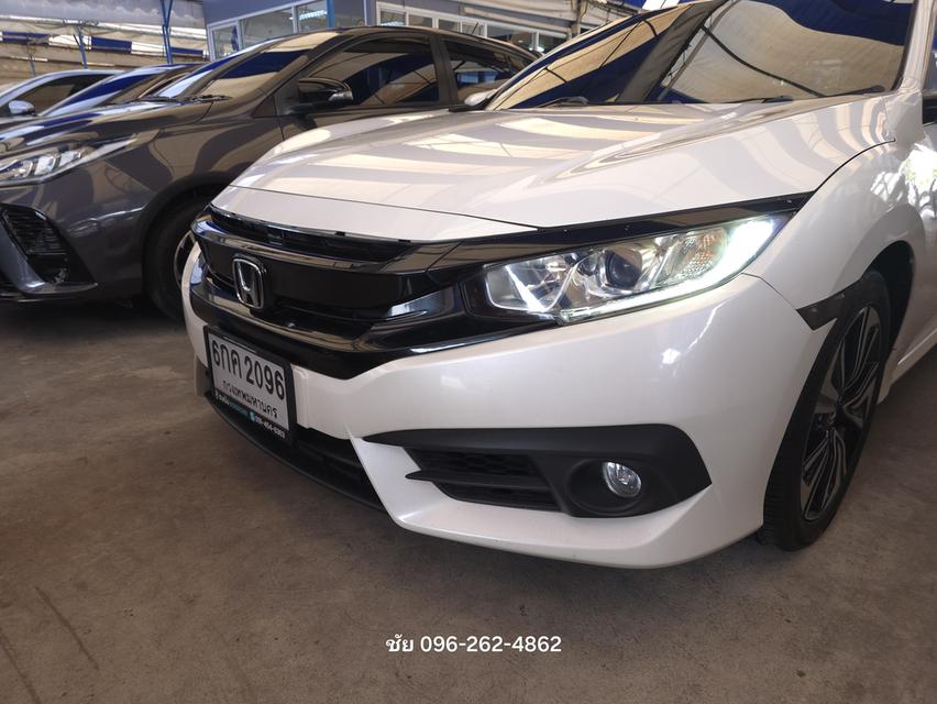 ปี 2017 #HONDA #CIVIC #FC 1.5 Turbo A/T (6กค 2096 กทม) **เลขไมล์ 129,xxx km. สีขาว ( ถ่ายจากสถานที่จริง) รูปย่อยที่ 3