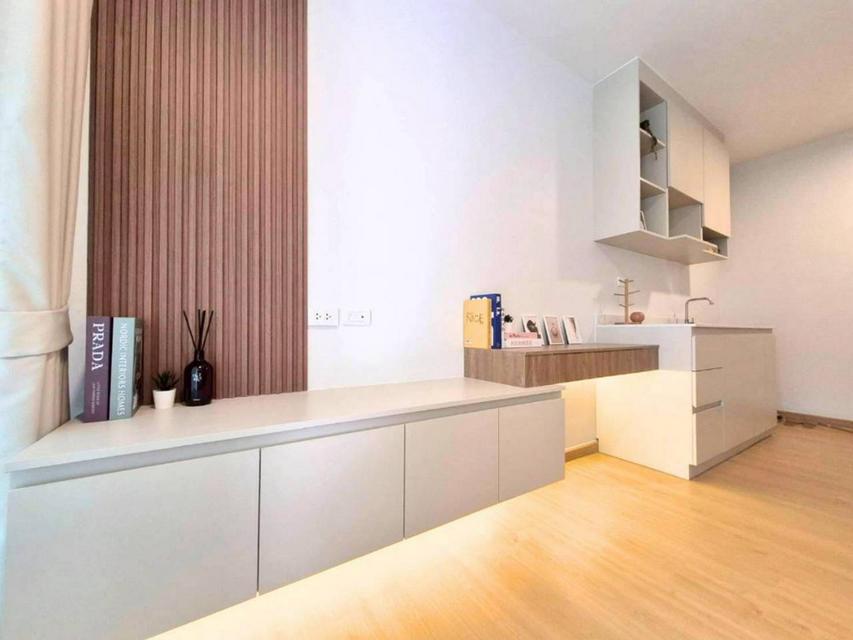 คอนโด เอ สเปซ สุขุมวิท 77 ใกล้ MRT ศรีนุช 45.68 ตารางเมตร 1 นอน ชั้น1 วิวสระส่วนตัว ตึกF ตกแต่งครบ 6