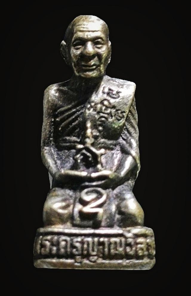 รูปหล่อ หลวงพ่อแดง วัดเขาบันไดอิฐ จ.เพชรบุรี ปี2533