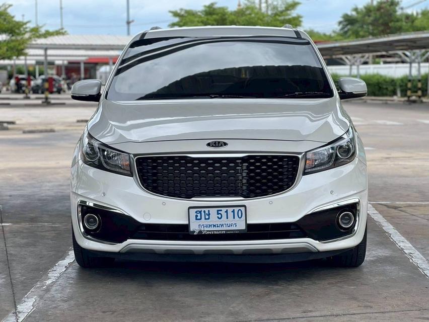 Kia Grand Canival 2.2EX (11ที่นั่ง) ปี 2015 จด 2017 สีขาว รูปย่อยที่ 2