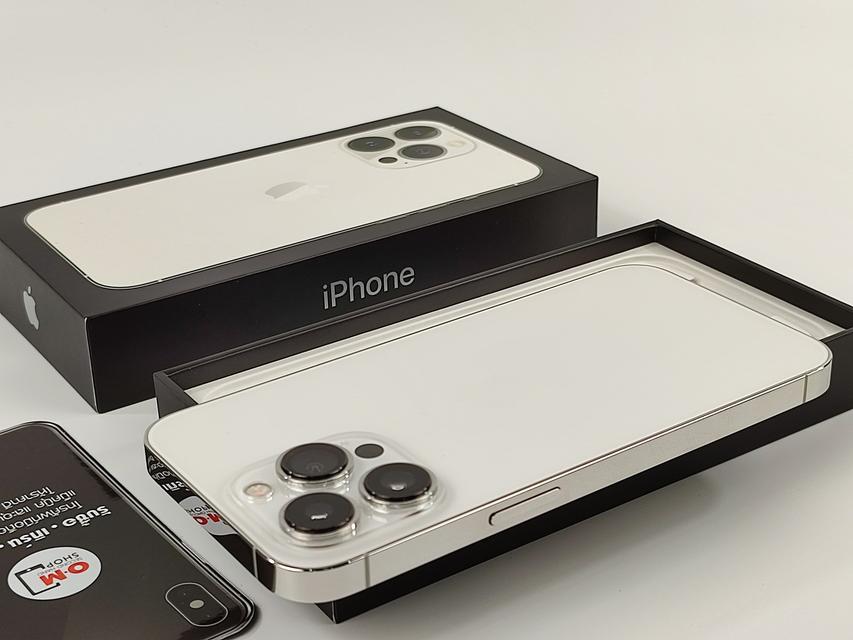 ขาย/แลก iPhone13 Pro 128 Silver ศูนย์ไทย สวยมาก แท้ ครบยกกล่อง เพียง 33,900 บาท  2