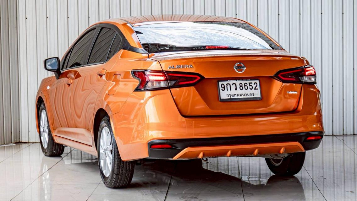NISSAN ALMERA 1.0 EL ปี 2021 สีส้มโฉม ปี19-ปัจจุบัน รูปที่ 6