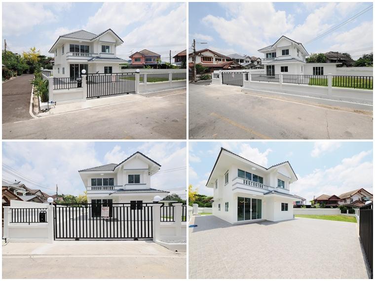 ขายบ้านเดี่ยว 2 ชั้น รีโนเวทใหม่ พร้อมอยู่ ม.ชุมชนเบญจทรัพย์นคร (เอกชัย–พระราม 2) 2