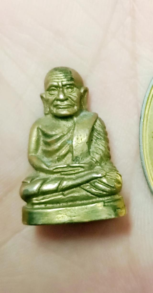หลวงพ่อเงินพิมพ์หน้าแก่ปี2545 ผิวเดิมไม่มีกล่อง