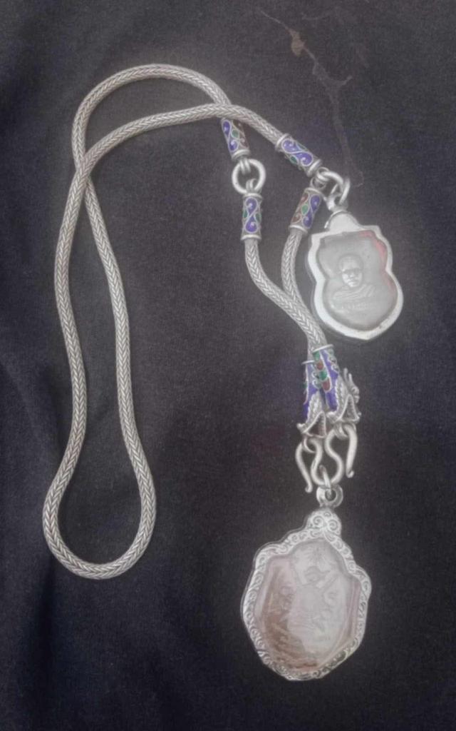 สร้อยคอเงินแท้ ยาวส่วมหัวได้ รูปที่ 2