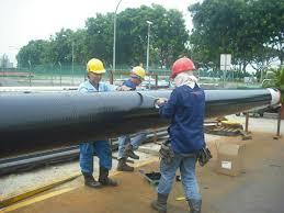 Polywrap เทปพีอีพันท่อกันสนิม เทปพันท่อใต้ดิน เทปกันสนิม สีขาว/สีดำ 6