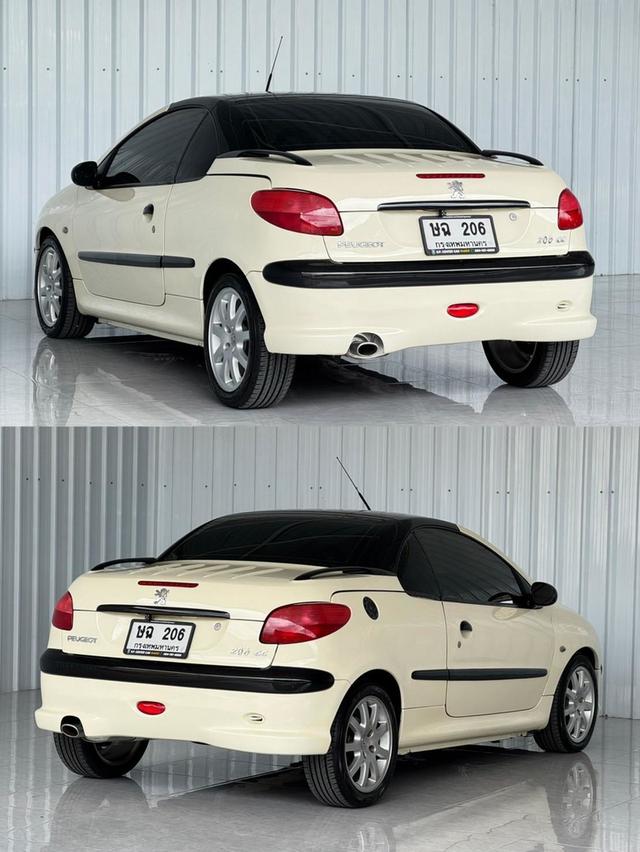รถบ้าน ขายสด 🏠ปี 2003 PEUGEOT 206 A 2.0CC A/T CONVERTIBLE CAR รูปที่ 5
