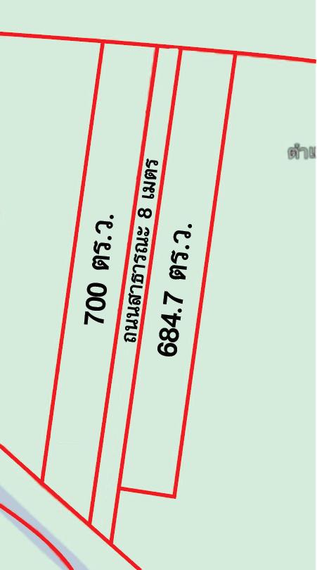 ที่ดินเปล่า 2 แปลง 700 + 684 ตร.ว. 3
