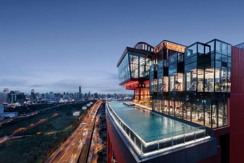 Condo Life Asoke Hype ใกล้ MRT พระราม 9 ขนาด 35 ตารางเมตร 1 ห้องนอน ชั้น10 ห้องใหม่ ตกแต่งครบ 9