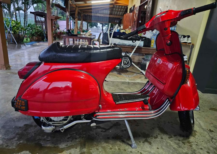 Vespa PX ปี 1984 สีแดงสวยพร้อมใช้งาน 3