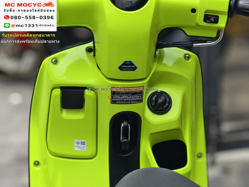 Fazzio 125 2022 วิ่ง3000โล รุ่นTop กุญแจรีโมท บุคเซอวิสครบ มีระบบYconnect NO1121 7