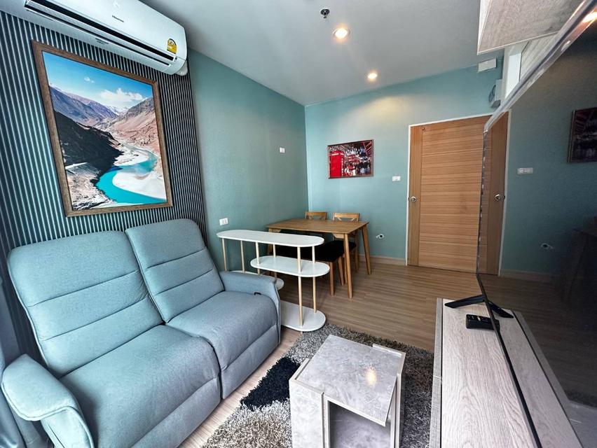 The Grand Jomtien beach Pattaya For rent 1 bedroom 1 bathroom Size 25 sqm. Building A, Floor 21 Fully furnished new set . Rent 10,000 baht 9