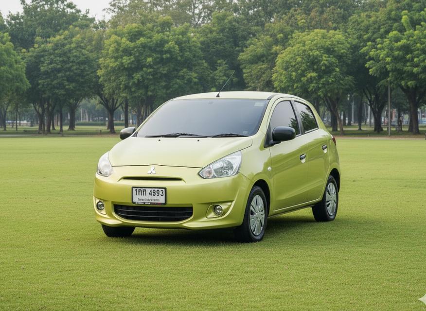 🔥รถสวย ขับดี ขายถูกมาก Mitsubishi Mirage 1.2 GL MT ปี 2013