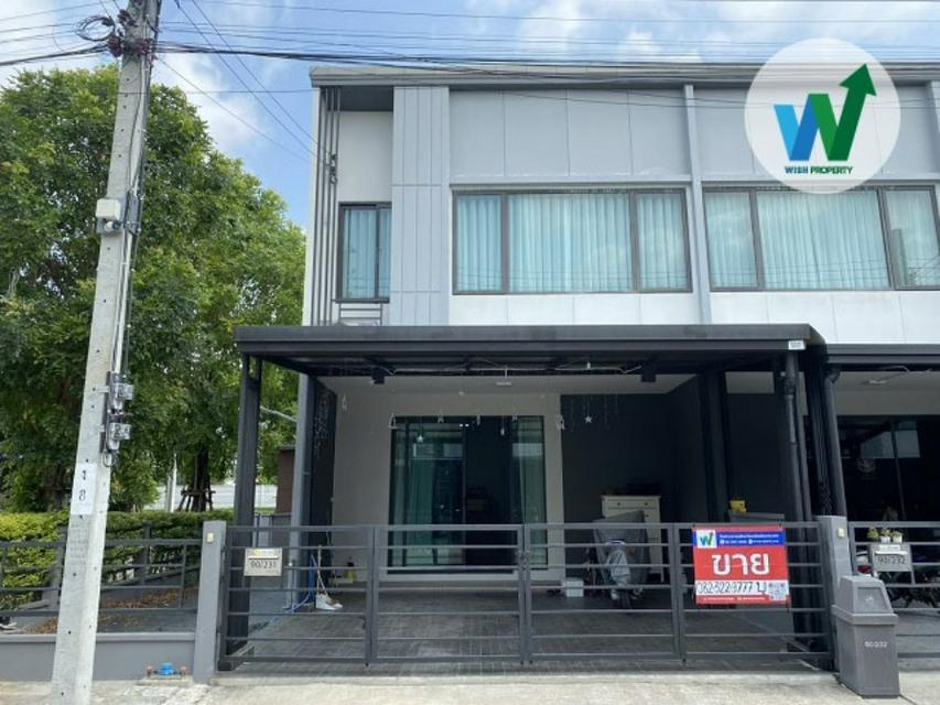 ขาย บ้าน Pleno พระราม 9 – กรุงเทพกรีฑา 2 ทาวน์โฮมห้องมุม 1