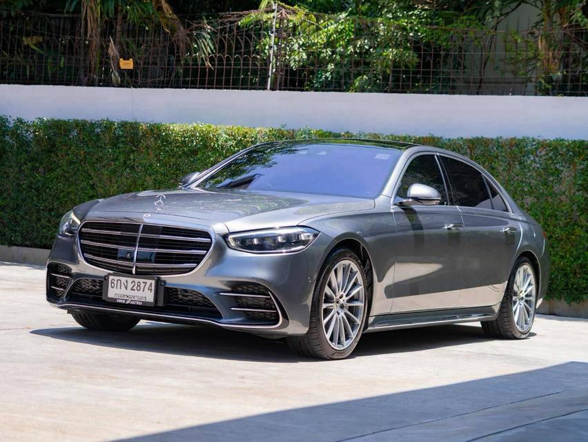 Mercedes Benz S580e AMG Premium Plug in Hybrid (W223) 2022 รถโครตหรู สภาพใหม่ ประวัติดีชัดเจน ราคาสุดคุ้ม