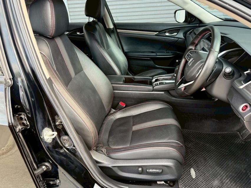 HONDA CIVIC 1.5 TURBO RS TOP 2019 MINOR CHANGE สีดำ FC-FK มือเดียวป้ายแดง  12