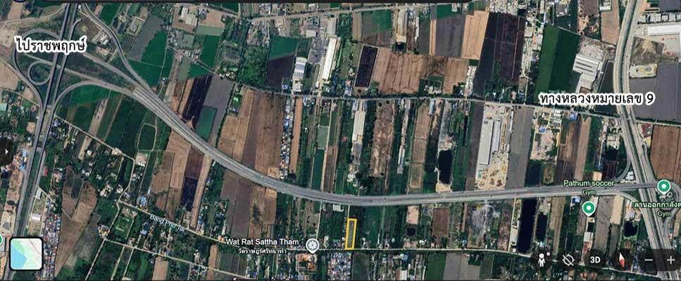 ขายที่ดิน 1440 ตรว. บางโพธิใต้ ใกล้โรบินสันราชพฤกษ์ 3