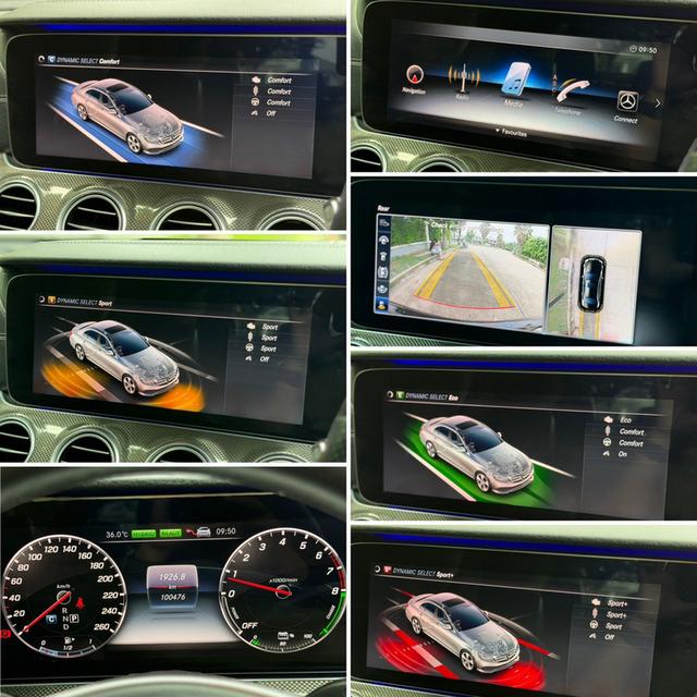 ⏰ Benz E350e 2.0 AMG Dynamic W213 ปี 2018 รุ่น Top หลังคาแก้ว เจ้าของเดียว รูปที่ 17