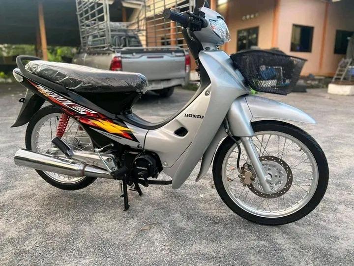 Honda WAVE สีเทาดำ 2