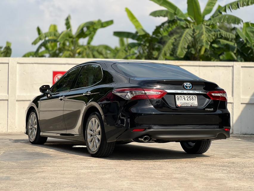 TOYOTA CAMRY, 2.5 HEV PREMIUM LUXURY ปี 2019 โฉม ปี18-24 สีดำ ตัวท็อปสุด รูปที่ 6