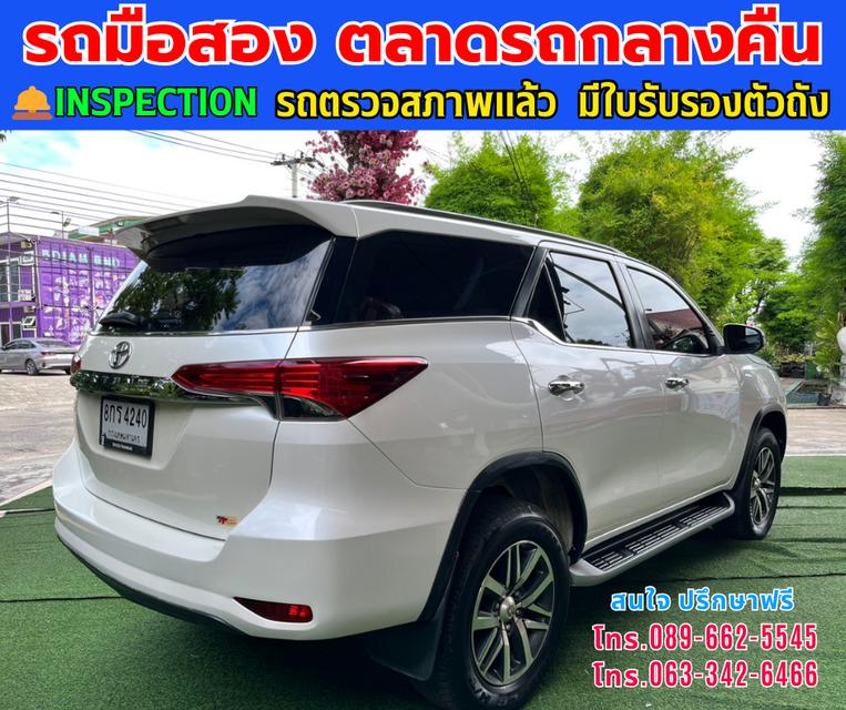 🚘ปี2019 Toyota FORTUNER 2.4  V SUV ⭐ไมล์แท้ 149,xxx กม.  ⚙️เครื่องดีเซล ✨เกียร์ออโต้ 6