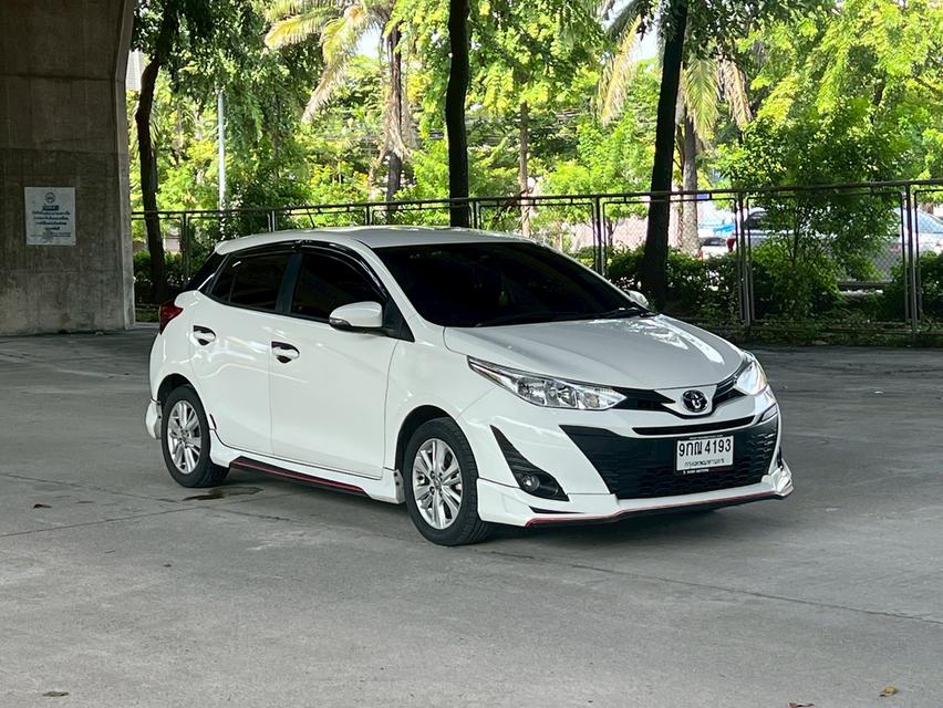 ขายรถ Toyota Yaris 1.2E ปี 2019 สีขาว เกียร์ออโต้
