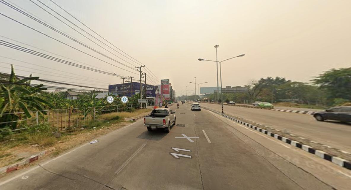 ที่ดิน ติดถนนใหญ่ แปลงสุดท้าย เพียง 3 นาทีถึง เมญ่า นิมมาน และ 5 นาที เซ็นทรัลเฟสติวัล 10 ไร่ 1 งาน ใจกลางการเติบโตของเช 6