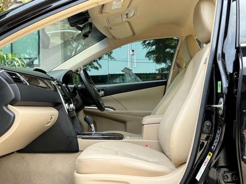 2014 TOYOTA CAMRY HV PREMIUM รุ่น TOP รถมือเดียว วิ่งน้อย ไม่เคยมีอุบัติเหตุ เปลี่ยนแบต HYBRID แล้วครับ 13