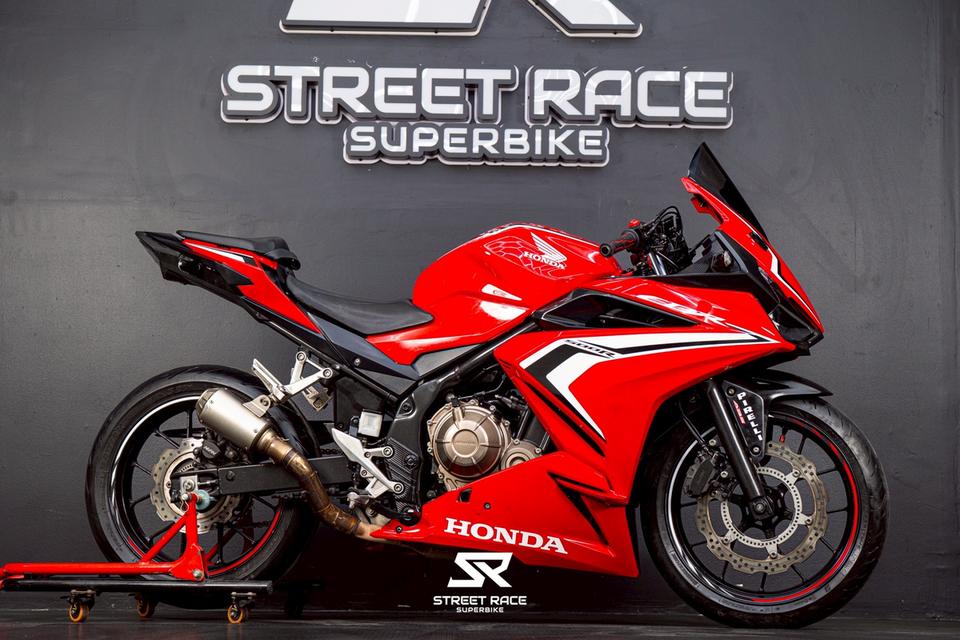 HONDA CBR500R 2019 สีแดง หล่อๆ