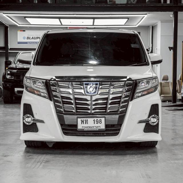 รหัสรถ 67GG198 ALPHARD 2.5 HYBRID SUNROOF 2015