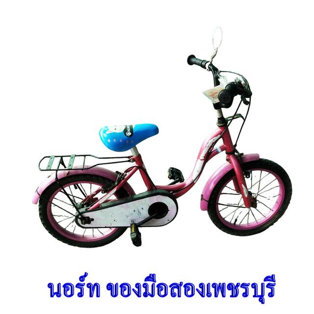 จักรยานมือสอง สีชมพูสำหรับเด็ก 1