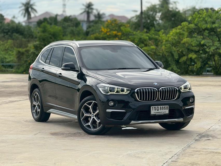 BMW X1 (F48) Wagon 4dr sDrive18d xLine Steptronic 8sp FWD 2.0DTi Y 2020. สีดำ  11