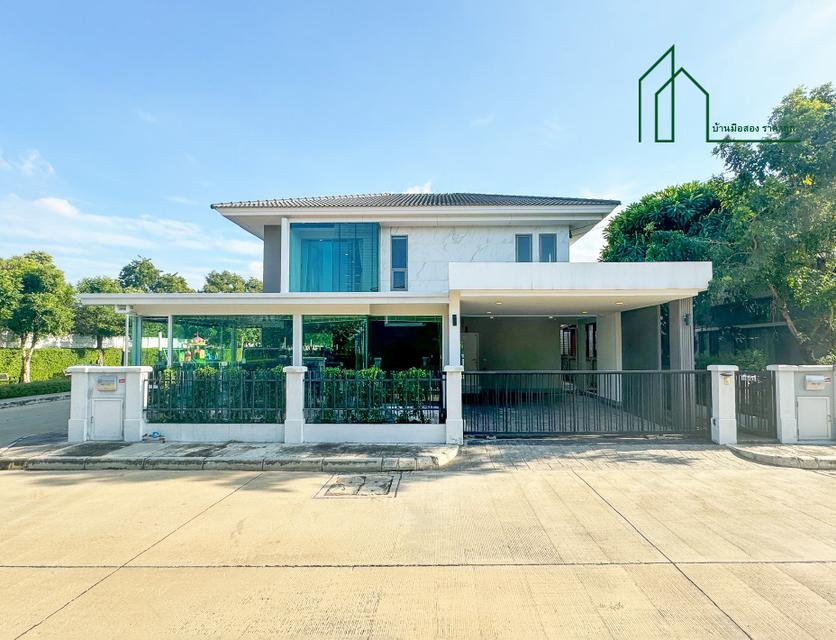 บ้านเดี่ยวหลังใหญ่ หมู่บ้านเพอร์เฟคเพลส รังสิต-ทางด่วนบางพูน หลังมุม สวย ต่อเติมเต็ม