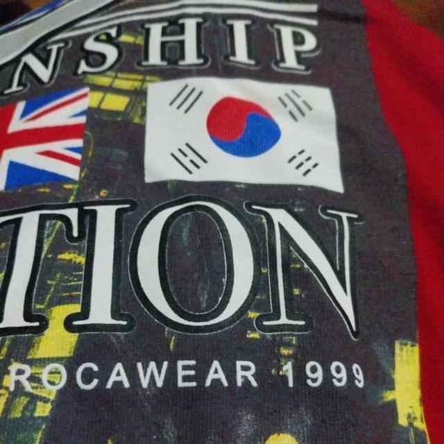 เสื้อยืดแขนสั้น แนวสตรีท RocaWear Worldclass 1999 แท้ มือสอง สภาพดี ของพร้อมส่งครับ รูปที่ 4