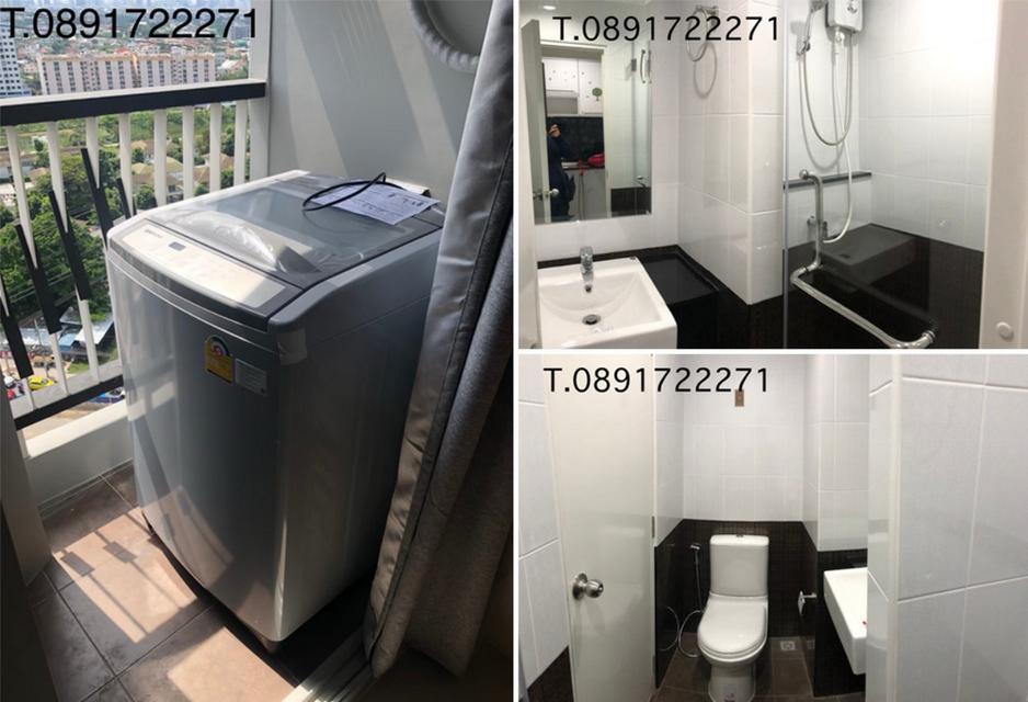 คอนโด อัสสกาญจน์ เพลส ศรีนครินทร์ ใกล้รถไฟฟ้าสีเหลือง หัวหมาก 27.61 ตรม 1 ห้องนอน ชั้น17 ตกแต่งครบ 8
