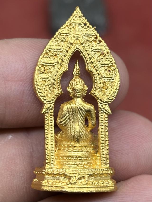 พระกริ่ง พระนิรันตราย วัดนิเวศธรรมประวัติ พระนครศรีอยุธยา พ.ศ.๒๕๓๕ กะไหล่ทอง กล่องเดิม สวยครับ รูปที่ 3
