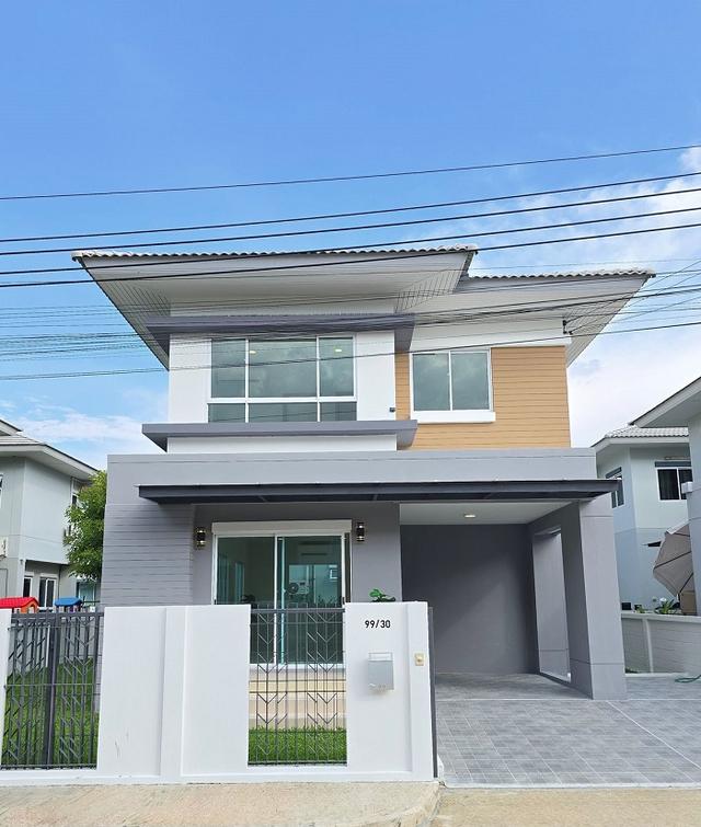 ขายบ้านเดี่ยววารีโอ สุวรรณภูมิ ใกล้ส่วนกลาง ราคาพิเศษ ใกล้สนามบินสุวรรณภูมิ ถนนศรีวารีน้อย สมุทรปราการ. 1