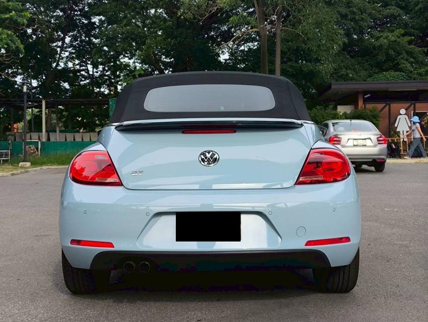 รถเข้าใหม่! VOLKSWAGEN BEETLE 1.4 TSI CABRIOLET ปี 2013 (แท้) สีฟ้า Denim Blue 7
