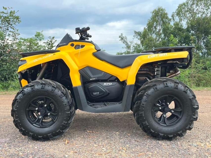 ATV Can Am Outlander 570L สีเหลือง 5