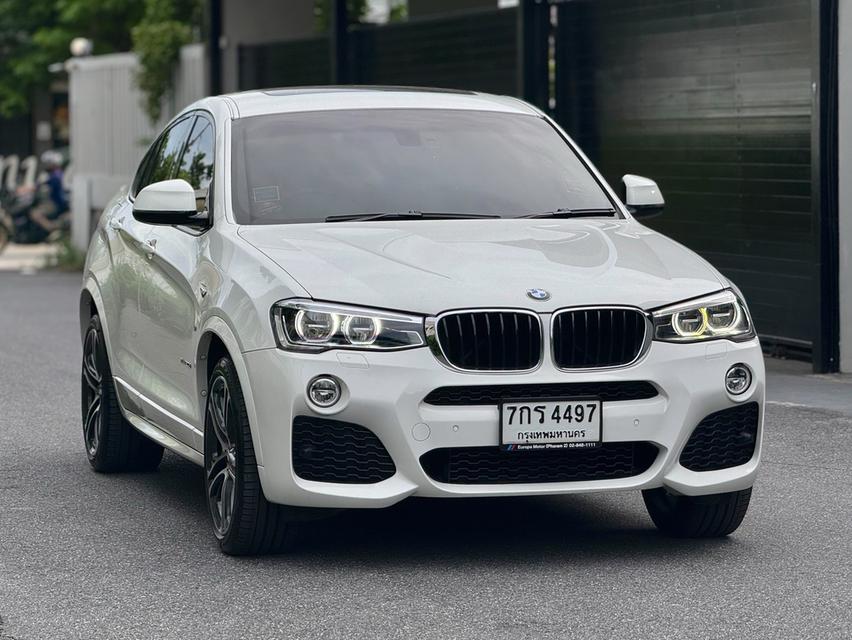 BMW X4 xDrive20d M Sportปี 2018 เลขไมล์ 123,xxx km.