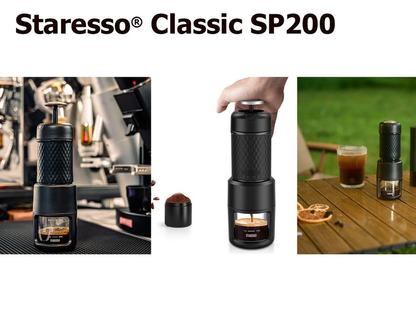 เครื่องชงกาแฟเอสเพรสโซ แบบพกพา STARESSO® Classic SP200(SP200BL159) ราคาขาย 970 บาท รวมค่าส่ง แบบ EMS ทั่วไทย 5
